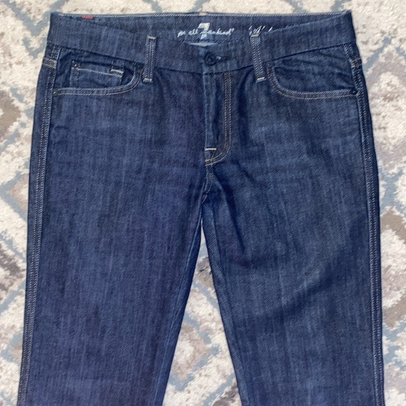 Seven 7 for all mankind bootcut low rise jeans sz 29 - Picture 3 of 8
